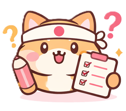 fox taking a quiz
